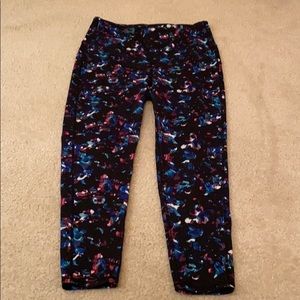 GAP  multi color workout leggings